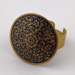 5/$20 Floral Round Ring Adjustable Size